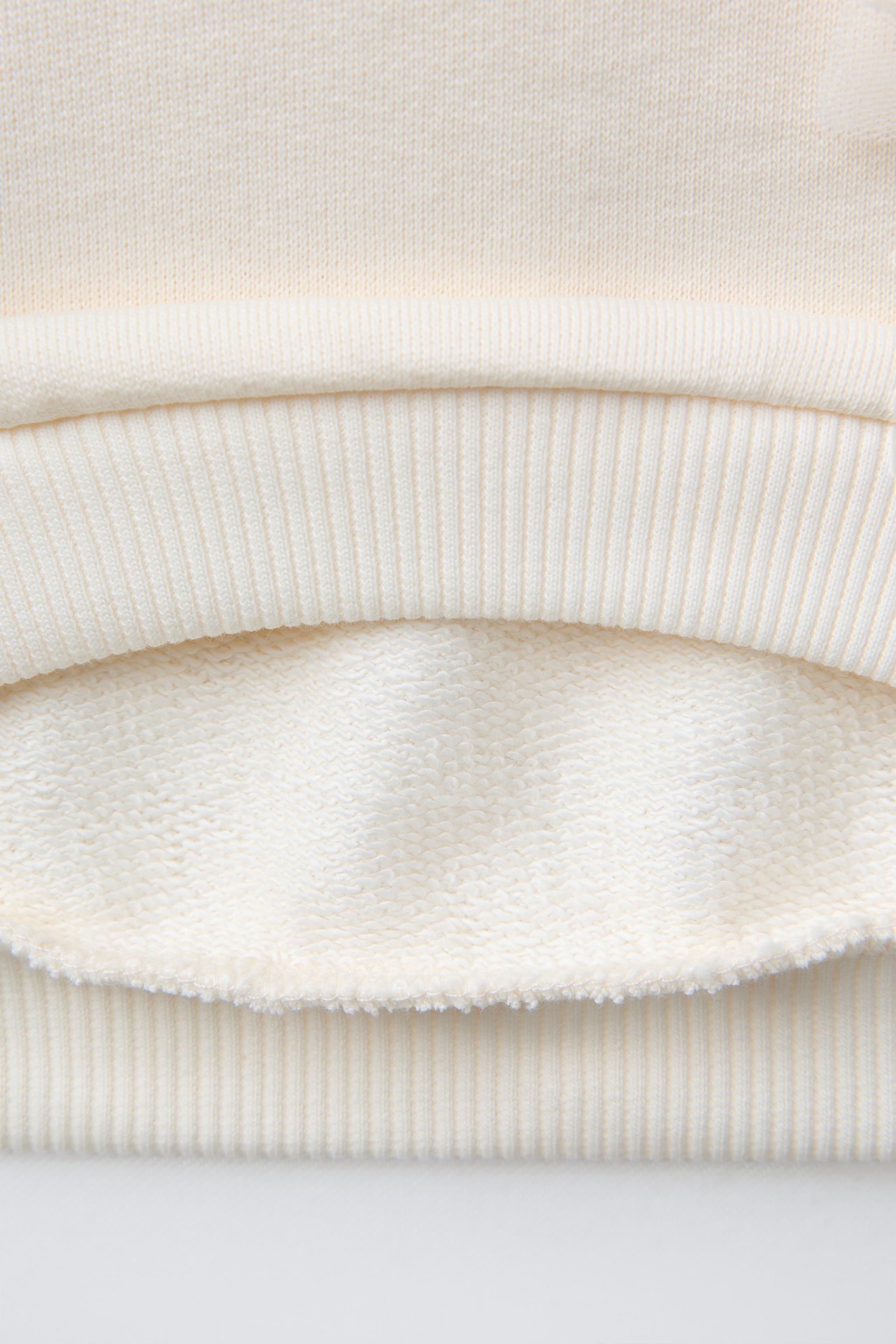 SWEAT À PAPILLONS EN TULLE